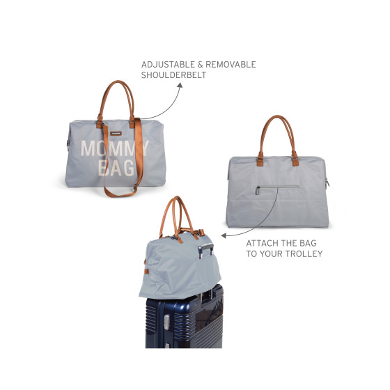 Torba Mommy Bag Szara / Childhome