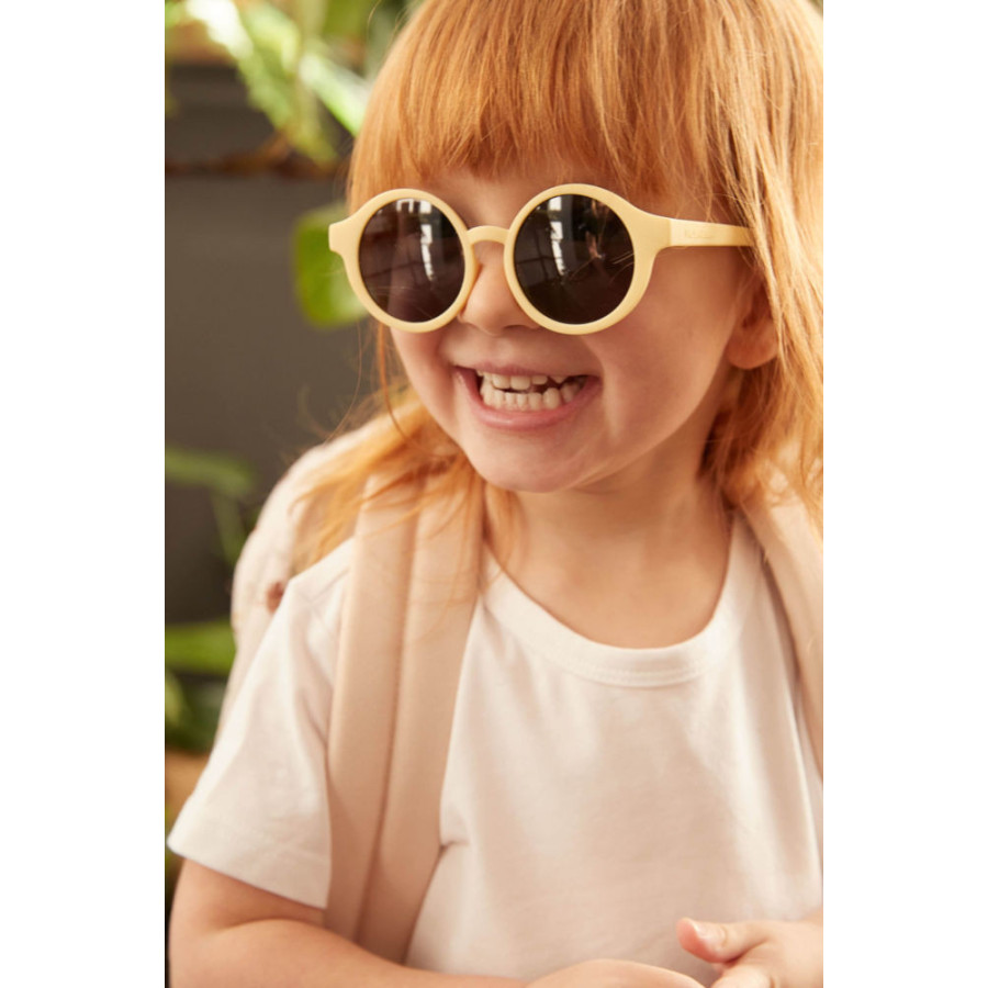 Dziecięce okulary przeciwsłoneczne (1-3) UV400 Pale banana / Filibabba
