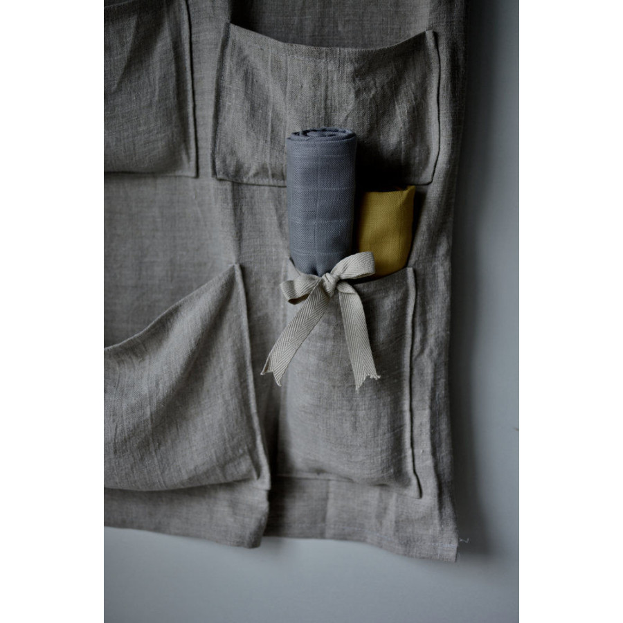 Pieluszka muślinowa 65x65 cm Grey / Filibabba