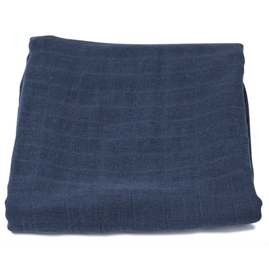 Pieluszka muślinowa 65x65 cm Dark Blue / Filibabba