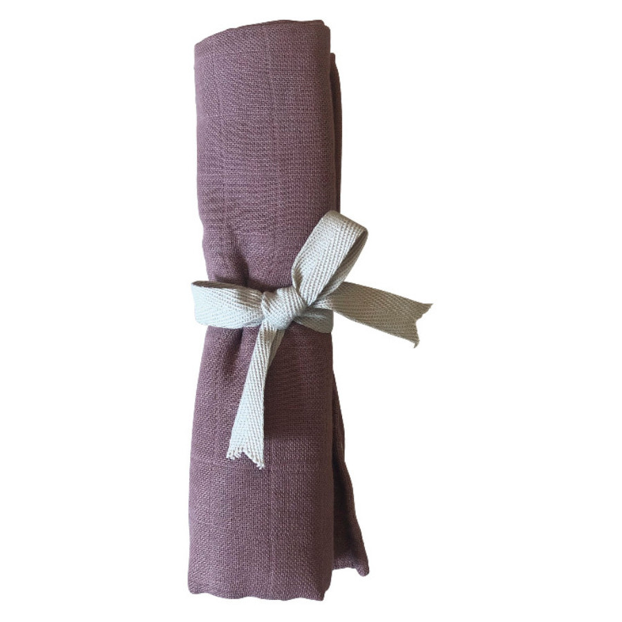 Pieluszka muślinowa 65x65 cm Dusty Rose / Filibabba Pieluszka muślinowa 65x65 cm Dusty Rose / Filibabba