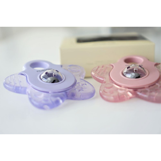 Gryzak chłodzący Cooling Star 2 szt. Rose / Filibabba