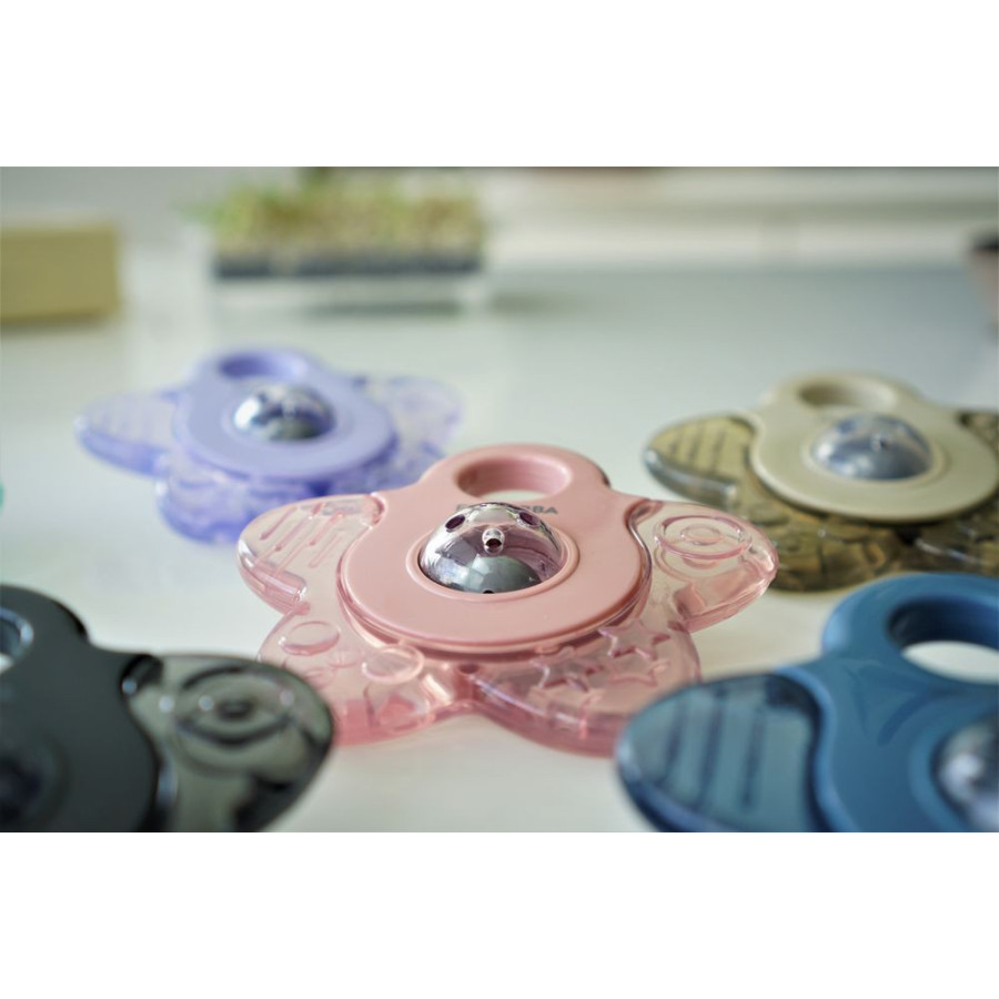 Gryzak chłodzący Cooling Star 2 szt. Rose / Filibabba