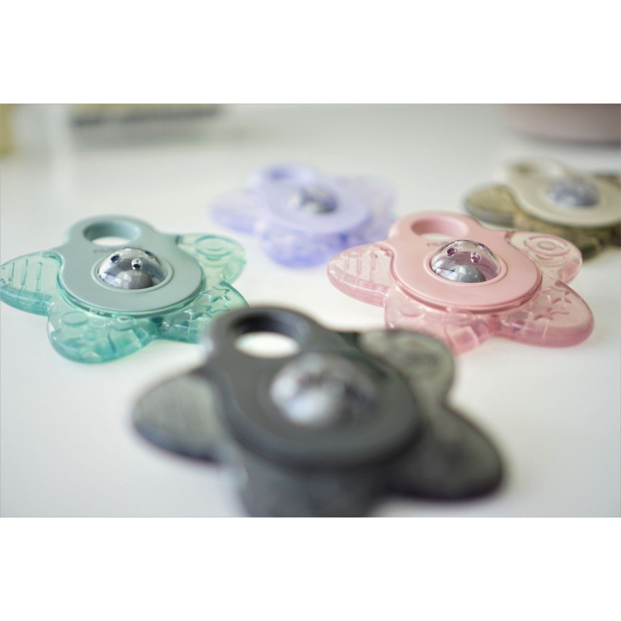 Gryzak chłodzący Cooling Star 2 szt. Rose / Filibabba