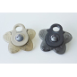 Gryzak chłodzący Cooling Star 2 szt. Grey / Filibabba Gryzak chłodzący Cooling Star 2 szt. Grey / Filibabba