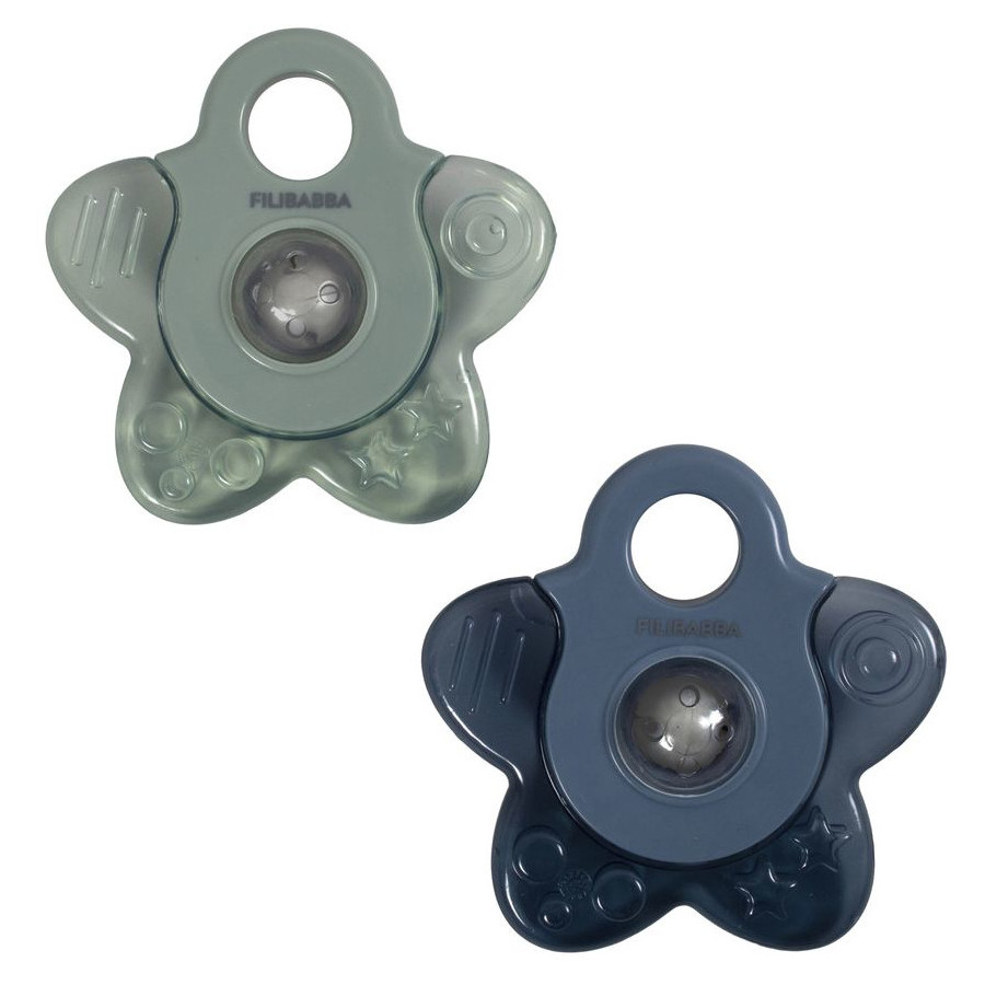 Gryzak chłodzący Cooling Star 2 szt. Blue / Filibabba Gryzak chłodzący Cooling Star 2 szt. Blue / Filibabba