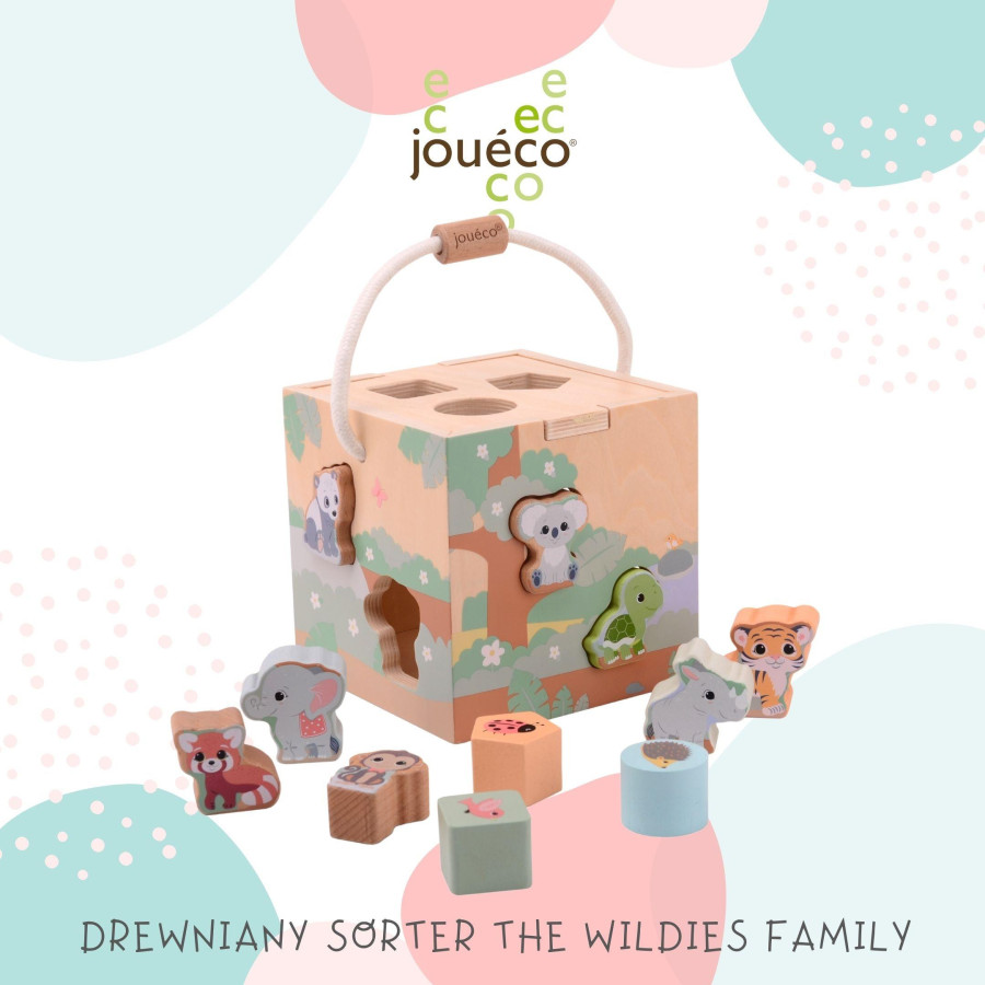 Sorter ze zwierzątkami The Wildies Family / Joueco