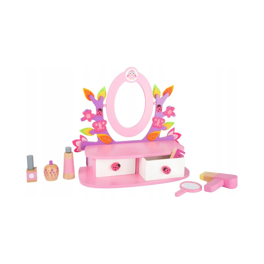 RÃ³Å¼owa toaletka do makijaÅ¼u dla dzieci / Small Foot Design