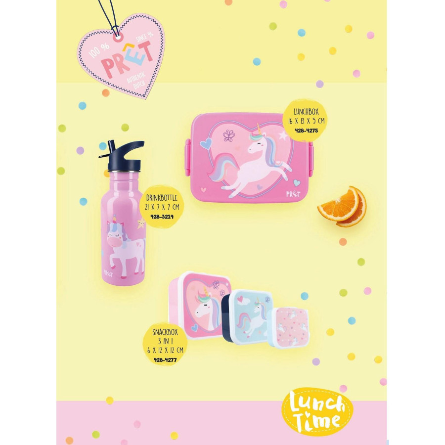 Bidon z ustnikiem 500 ml Unicorn Heart / Pret
