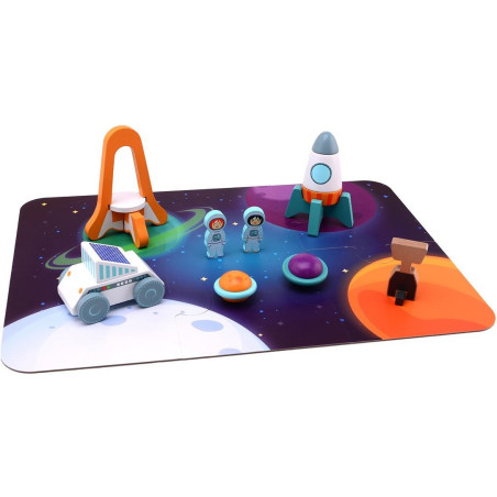 Stacja kosmiczna i puzzle / Joueco