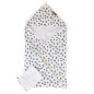 R臋cznik z kapturkiem 80x80 cm + myjka Jersey Leopard / Childhome R臋cznik z kapturkiem 80x80 cm + myjka Jersey Leopard / Childhome