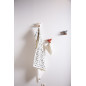 R臋cznik z kapturkiem 80x80 cm + myjka Jersey Leopard / Childhome R臋cznik z kapturkiem 80x80 cm + myjka Jersey Leopard / Childhome