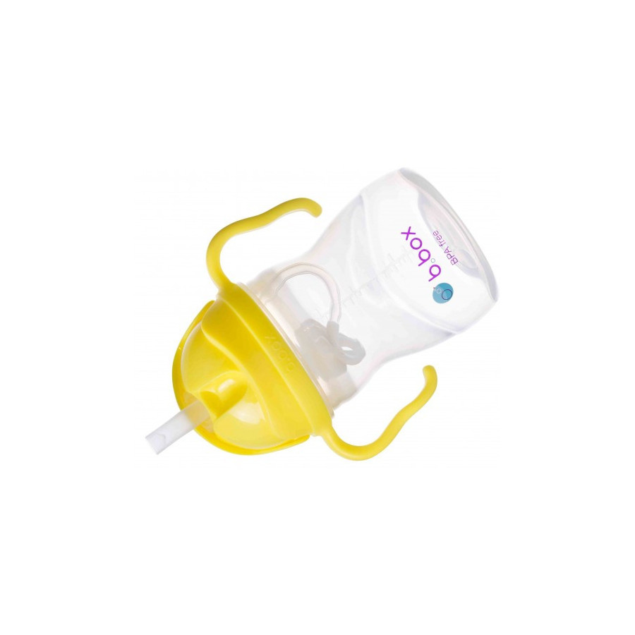 Bidon ze słomką 240 ml Cytrynowy / B.box