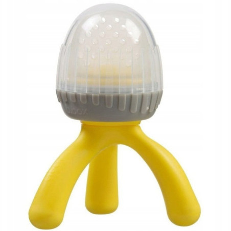 Gryzak silikonowy do podawania pokarmu Lemon Sherbet / B.box