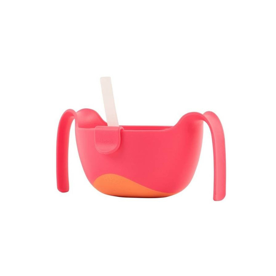 Miseczka ze słomką Strawberry shake / B.box
