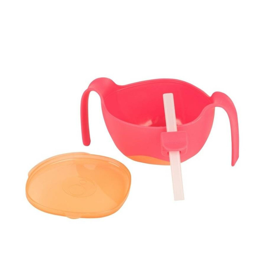 Miseczka ze słomką Strawberry shake / B.box