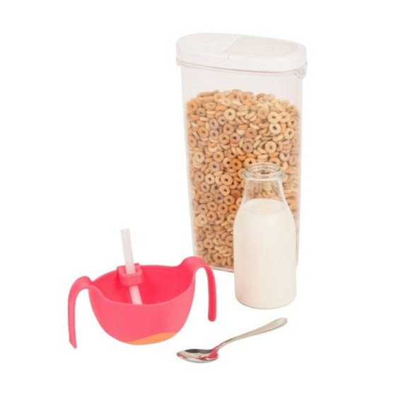 Miseczka ze słomką Strawberry shake / B.box