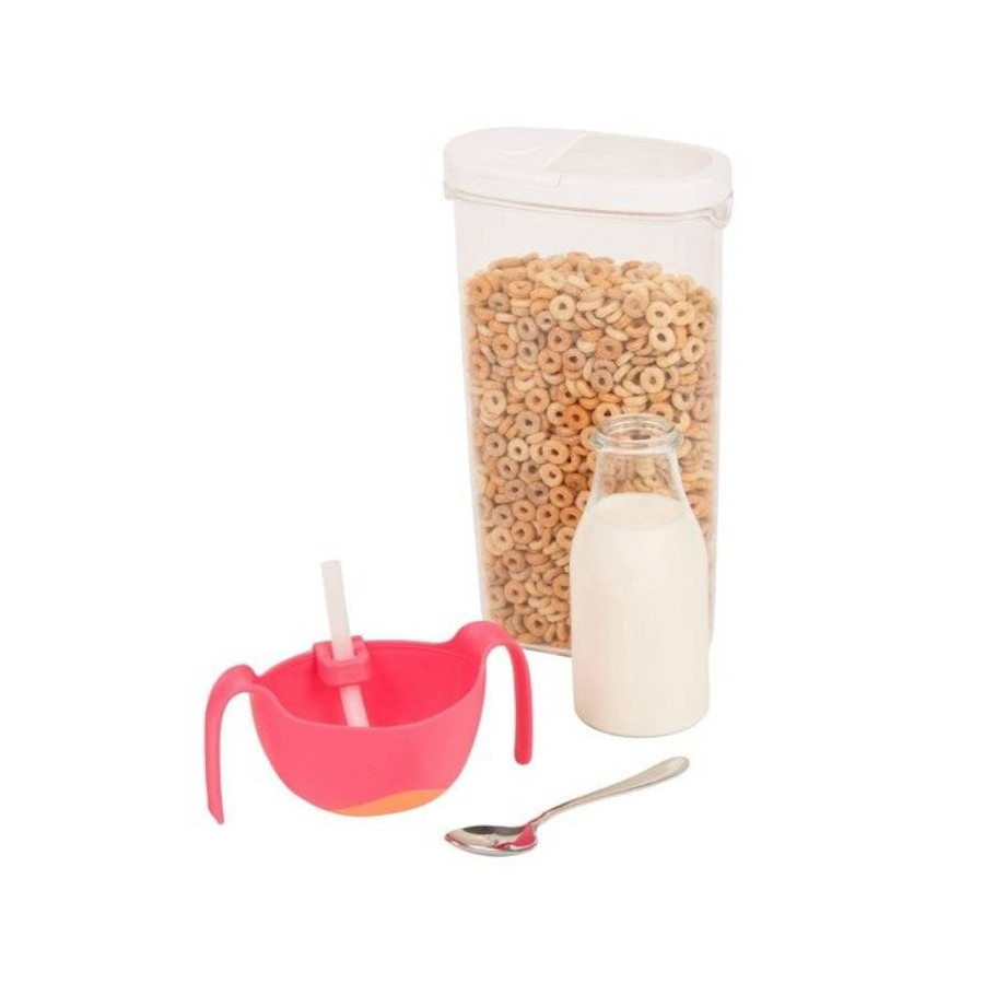 Miseczka ze słomką Strawberry shake / B.box