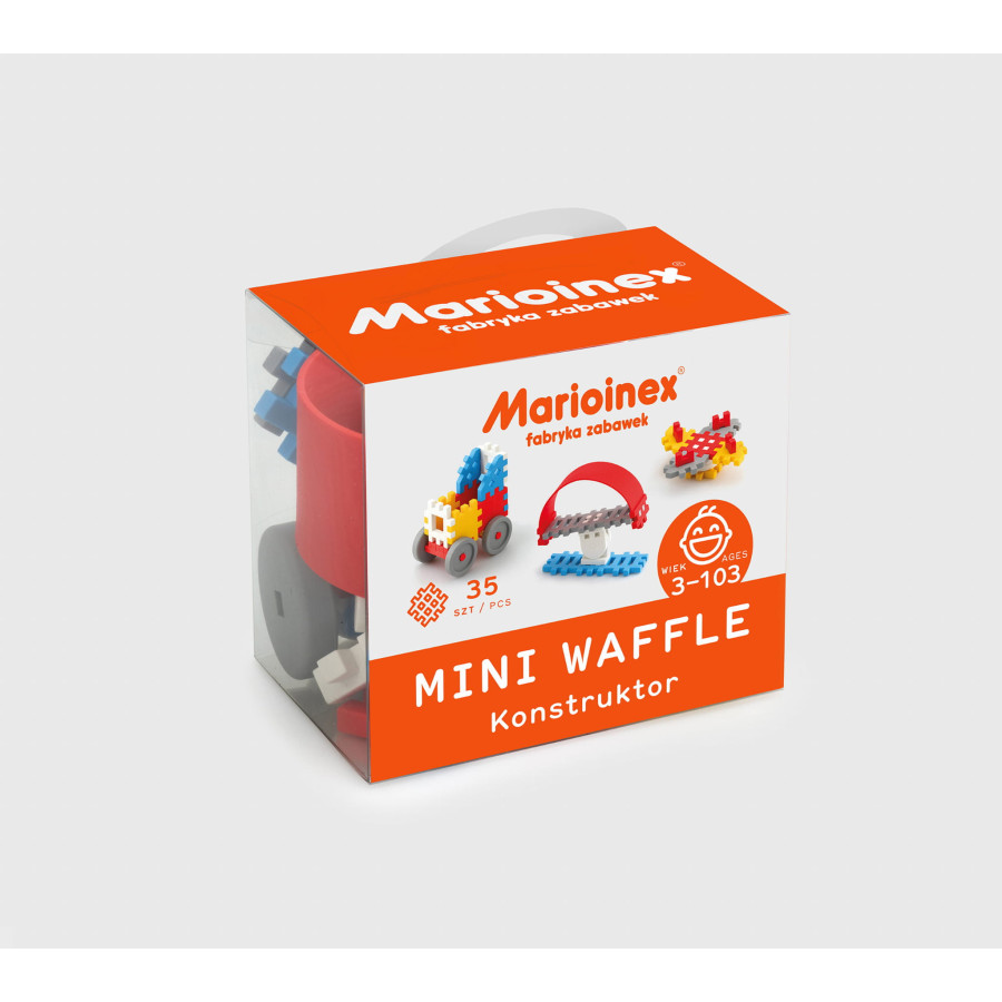 Klocki mini waffle konstruktor 35 el. / Marioinex