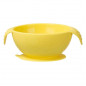 Silikonowa miseczka z przyssawką i łyżeczką Lemon sherbet / B.box