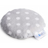 Termofor z pestkami wiśni 180g Grochy szare / Bocioland