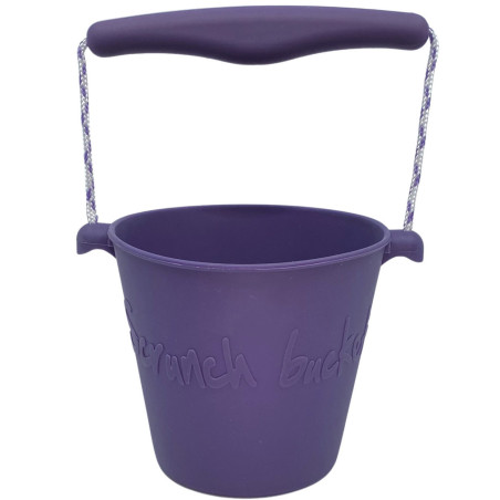 Wiaderko silikonowe do wody i piasku Purpurowe / Scrunch