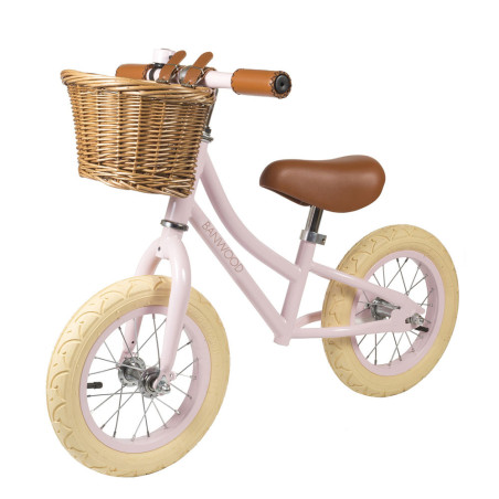 Rowerek biegowy First Go pink / Banwood