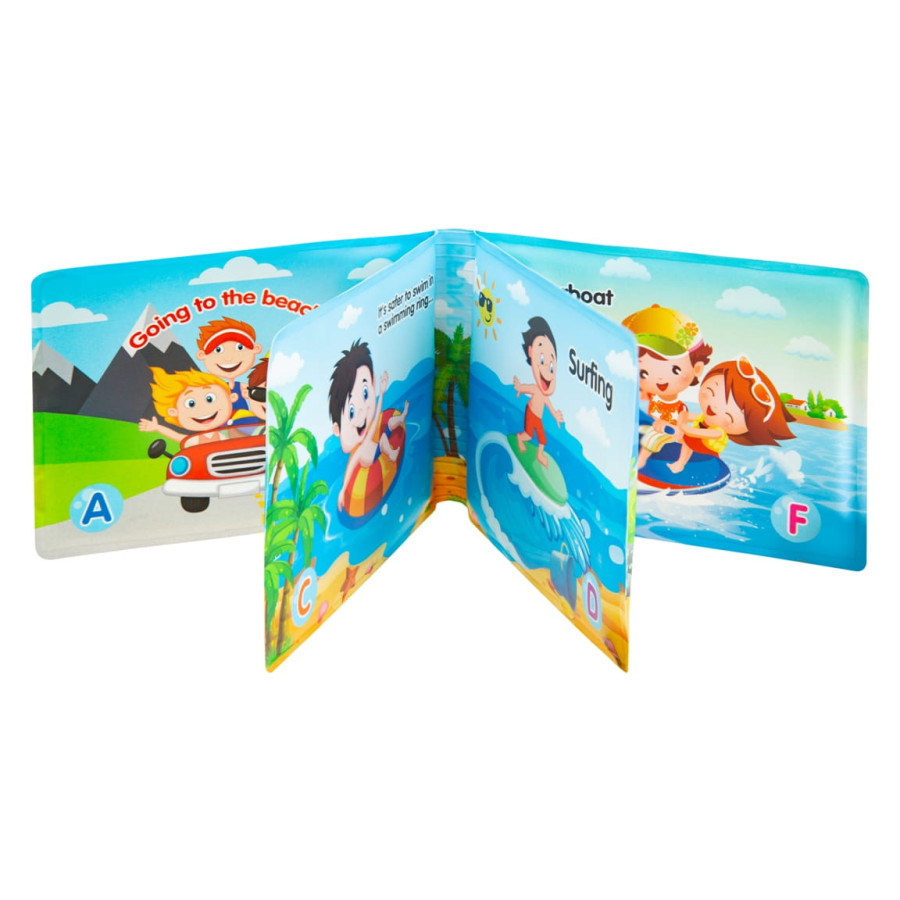 Miękka książeczka edukacyjna Sporty wodne / Bocioland