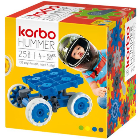 Klocki konstrukcyjne Hummer Blue 25 el. / Korbo