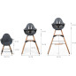 Krzesełko do karmienia Evolu 2 ONE.80° Anthracite / Childhome Krzesełko do karmienia Evolu 2 ONE.80° Anthracite / Childhome