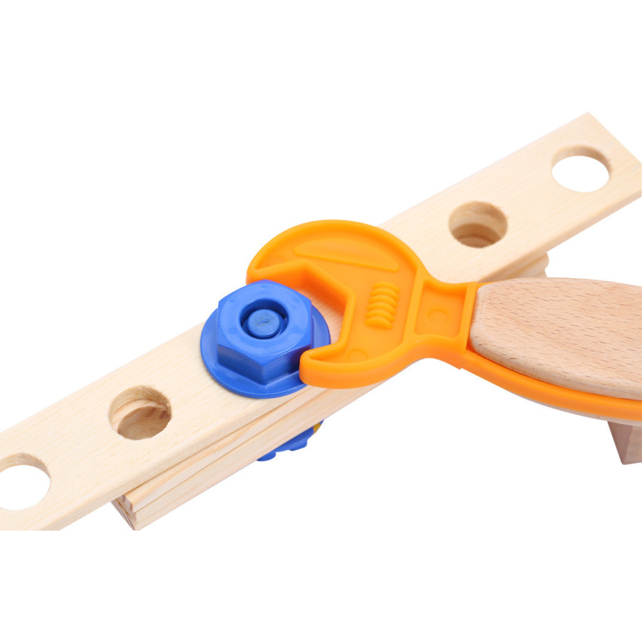 Stolik warsztatowy z tablicą i akcesoriami / Small Foot Design