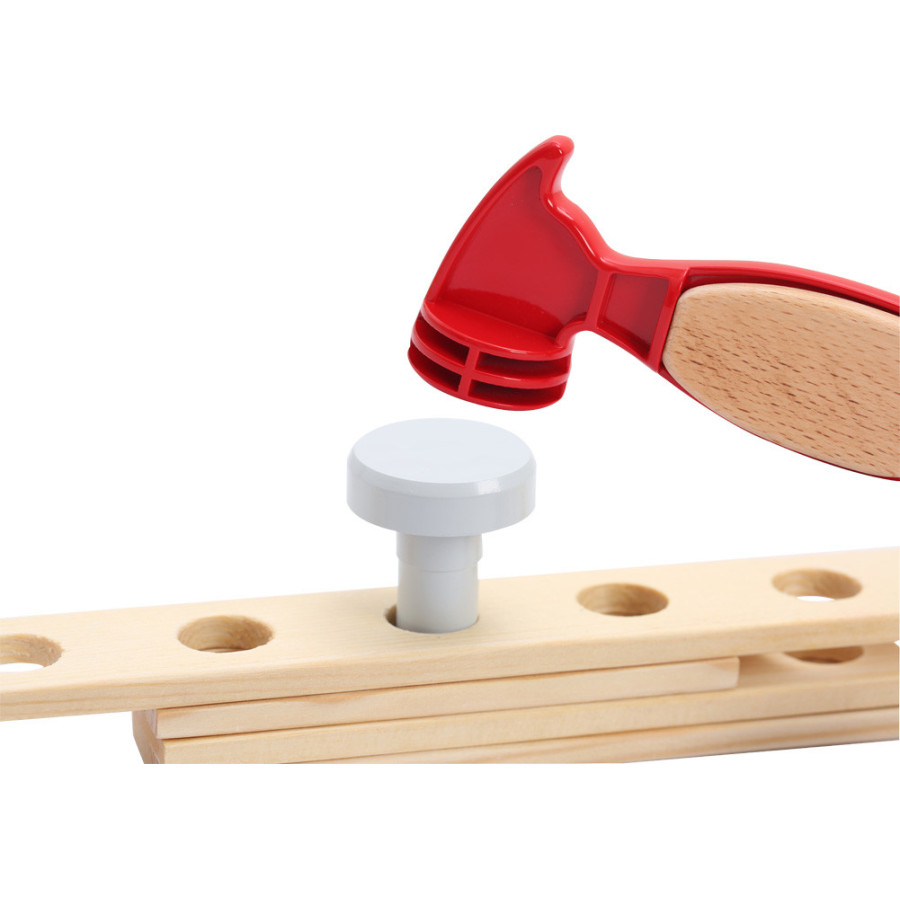 Stolik warsztatowy z tablicą i akcesoriami / Small Foot Design