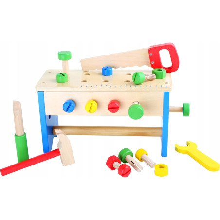 Stolik warsztatowy 2w1 z akcesoriami / Small Foot Design