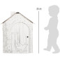 Domek z tektury do złożenia i pomalowania / Small Foot Design