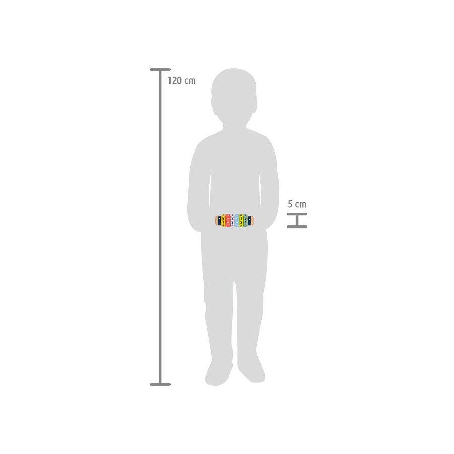 Obracane działania matematyczne Drewniany kalkulator / Small Foot Design