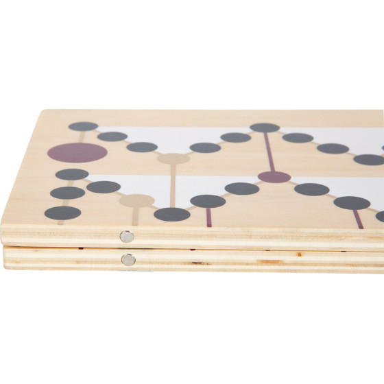 Gra planszowa chińczyk + drabinki Złota Edycja / Small Foot Design