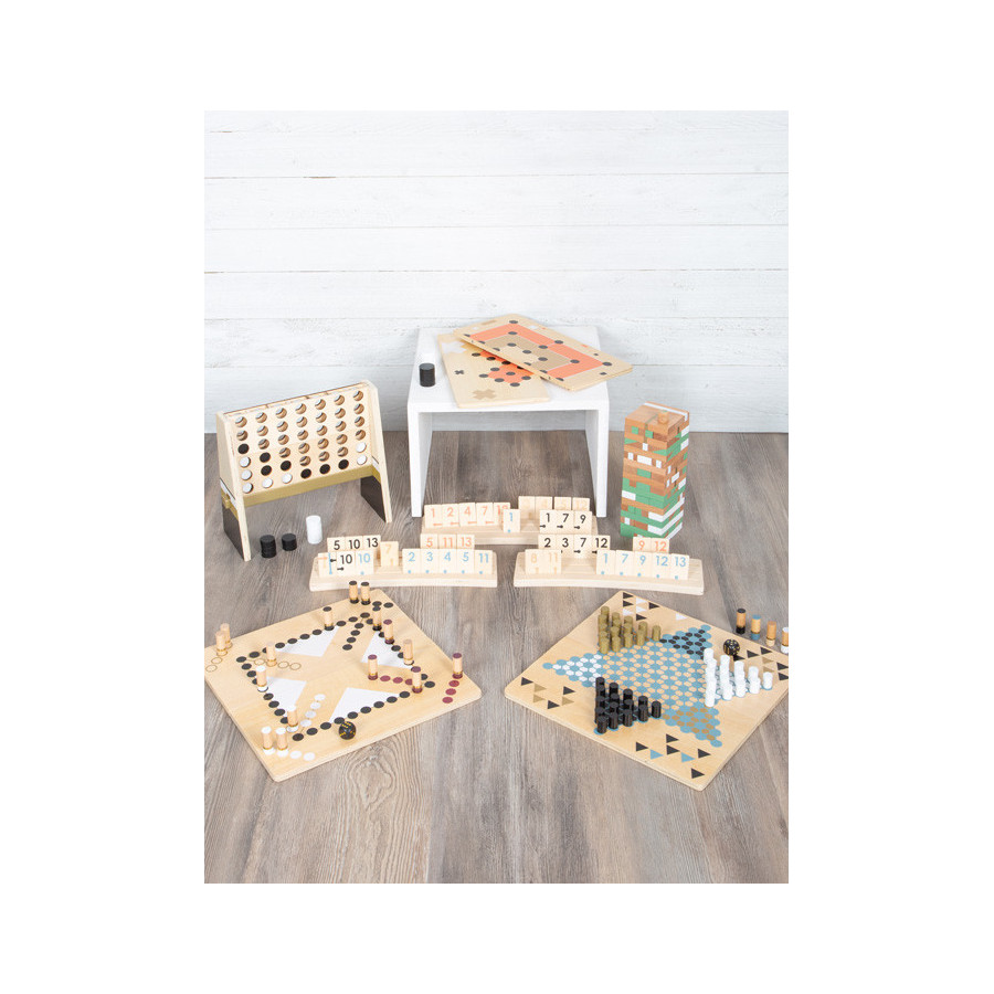 Gra planszowa chińczyk + drabinki Złota Edycja / Small Foot Design