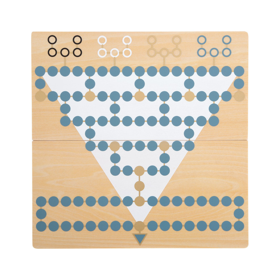 Gra planszowa barykady + halma Złota Edycja / Small Foot Design
