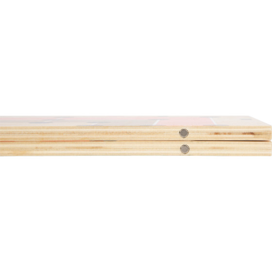 Gra planszowa samotnik + młynek Złota Edycja / Small Foot Design