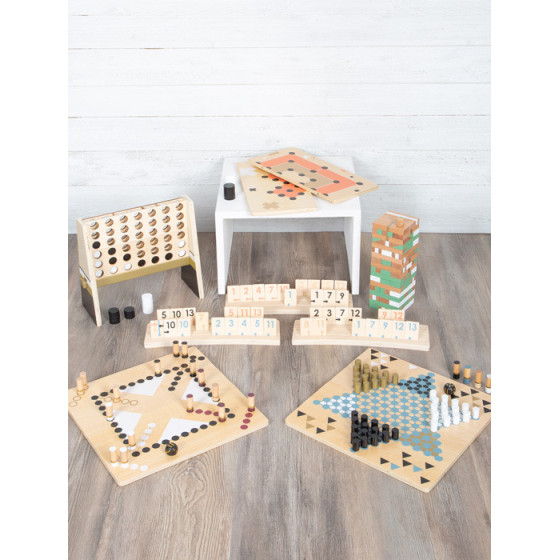Gra logiczna Remik liczbowy Rummy Złota Edycja / Small Foot Design