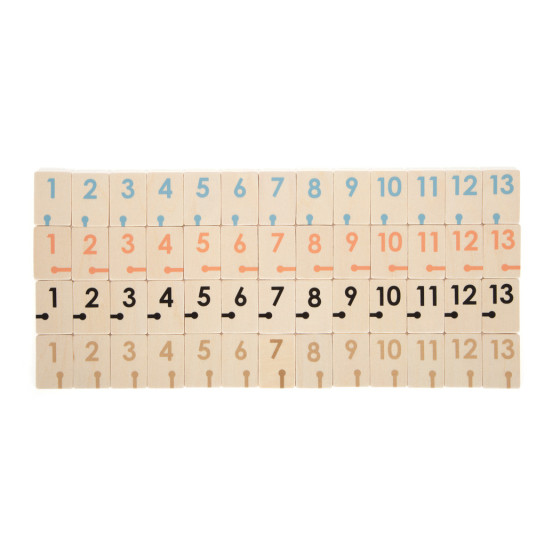 Gra logiczna Remik liczbowy Rummy Złota Edycja / Small Foot Design