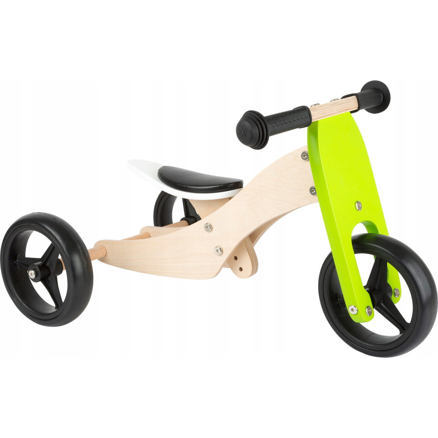 Rowerek biegowy trike zielony - 2 i 3 kołowy / Small Foot Design Rowerek biegowy trike zielony - 2 i 3 kołowy / Small Foot Design