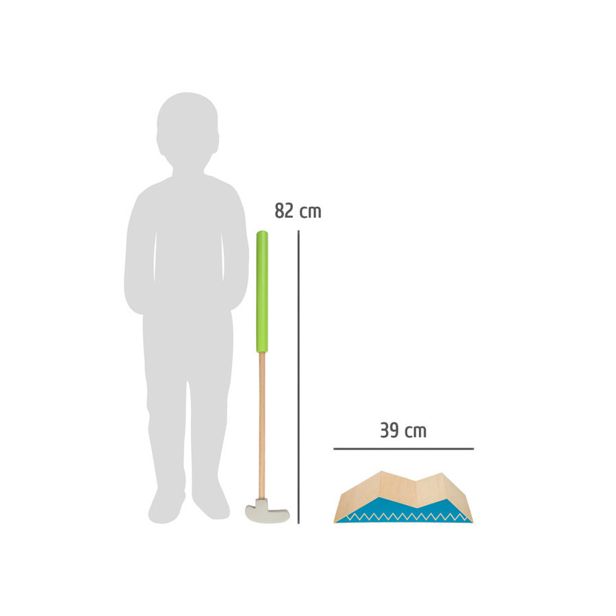 Mini golf z trasą przeszkód / Small Foot Design