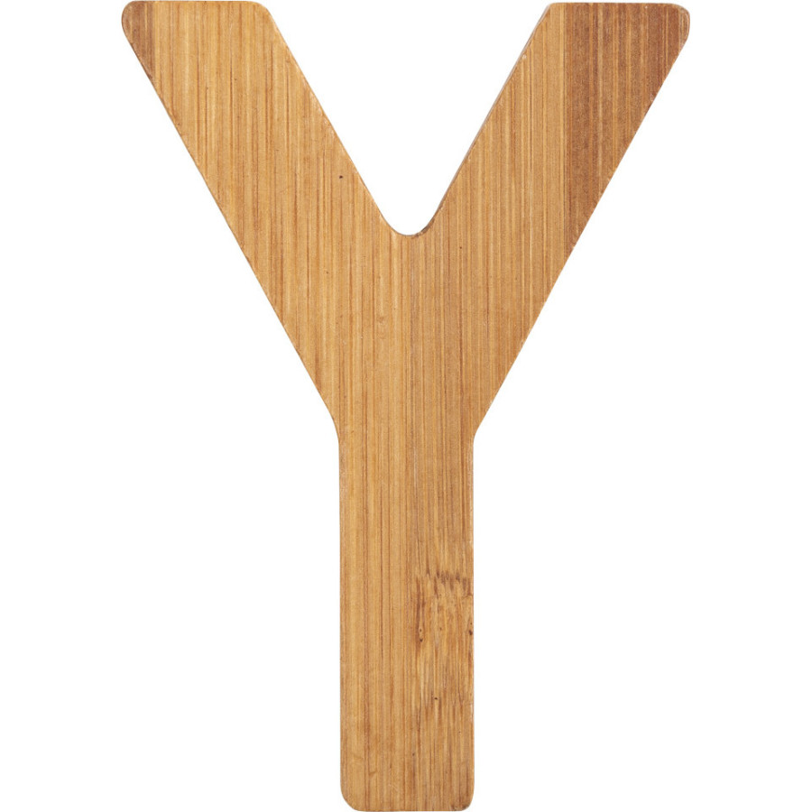 Bambusowy alfabet - literki na ścianę "Y" 1 szt. / Small Foot Design Bambusowy alfabet - literki na ścianę "Y" 1 szt. / Small Foot Design