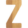 Bambusowy alfabet - literki na ścianę "Z" 1 szt. / Small Foot Design