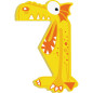 Alfabetowe potwory na ścianę "Murphy" 1 szt. / Small Foot Design