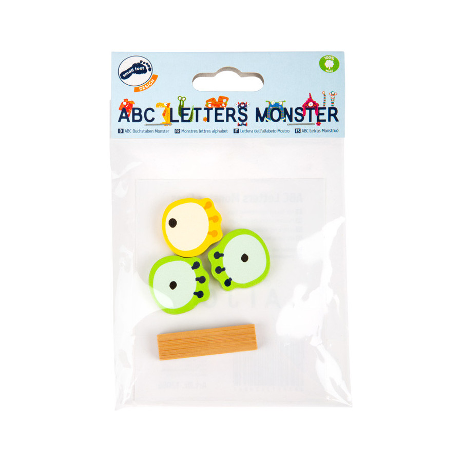 Alfabetowe potwory na ścianę "Eyes" 1 szt. / Small Foot Design