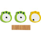 Alfabetowe potwory na ścianę "Eyes" 1 szt. / Small Foot Design