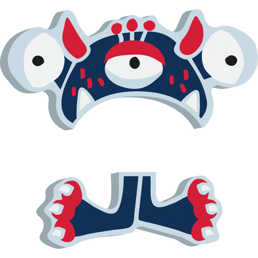 Alfabetowe potwory na ścianę "Al" 1 szt. / Small Foot Design Alfabetowe potwory na ścianę "Al" 1 szt. / Small Foot Design