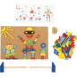 Puzzle przybijane na pinezki Roboty i pojazdy / Small Foot Design